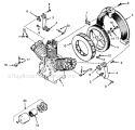 Page B Diagram and Parts List for CI253120PS 2001 Campbell Hausfeld Compressor